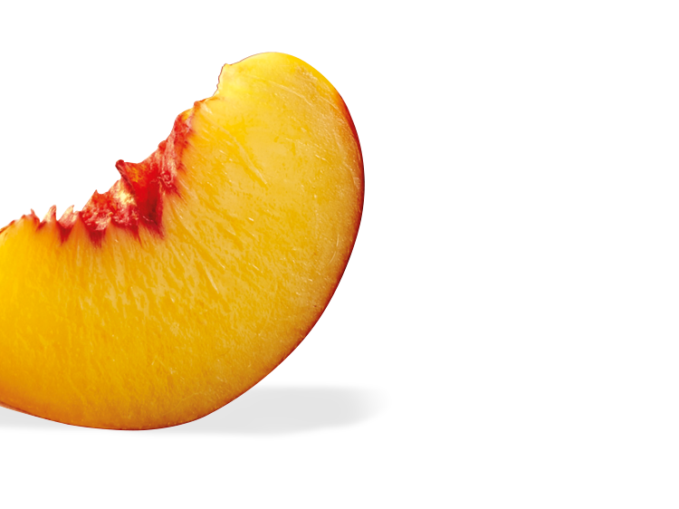 Pfirsich links