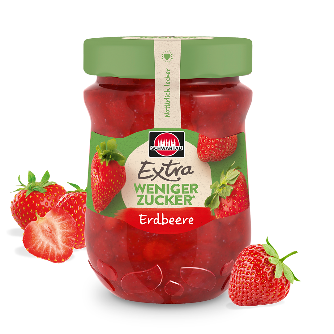 Schwartau Extra Méně cukru Jahoda